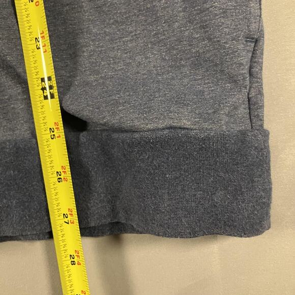 Travis Mathew Pullover Mens Large Blue Quarter Zip IFG Logo Golf Stretch Pockets - Picture 8 of 12